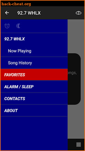 92.7 WHLX screenshot