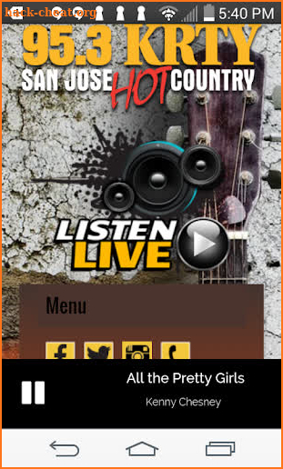 95.3 KRTY SAN JOSE HOT COUNTRY screenshot