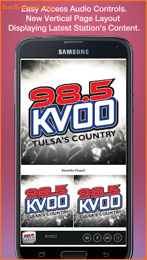 98.5 KVOO screenshot