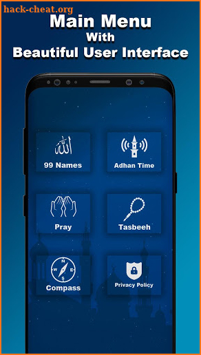 99 Names of Allah with Audio & Meaning offline mp3 screenshot