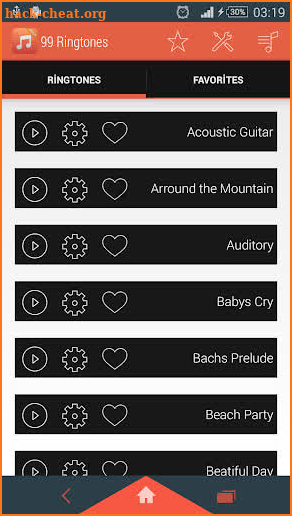 99 Ringtones screenshot