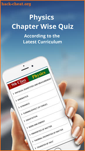 9th Class Physics Mcqs Test - Offline Quiz App screenshot
