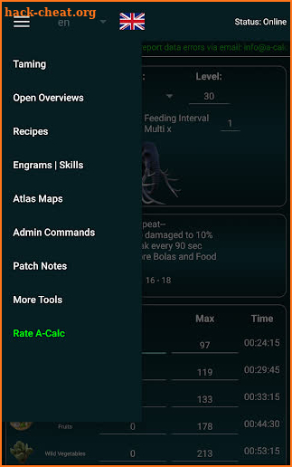 A-Calc Taming & Companion Tools Pro: Atlas Pirate screenshot