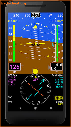 A-EFIS screenshot