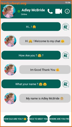 A for Adley Fake Call Video Learning & Fun screenshot