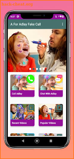 A for Adley - FakeCall & Video screenshot