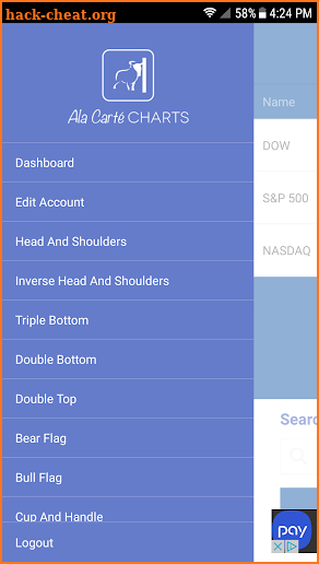 A La Carte Finance Charts screenshot