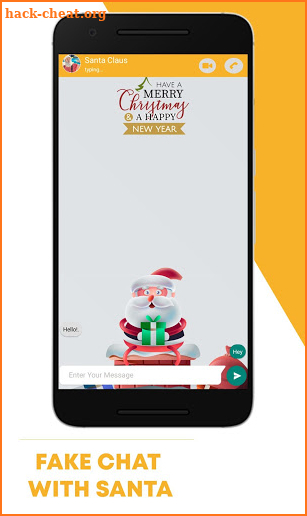 A Live Santa Claus Video Call screenshot