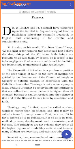 A Manual Of Catholic Theology screenshot