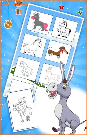 A Mi Burro Le Duele La Cabeza - Coloring Book screenshot