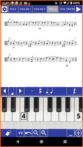 A-Score Music Composer screenshot