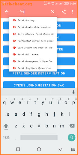 A-Z Obstetrics Ultrasound screenshot