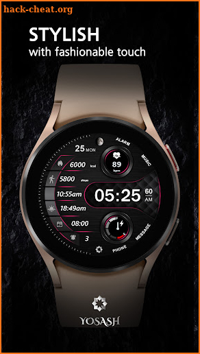 A340 Watch Face - YOSASH screenshot