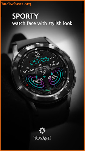 A375 Watch Face - YOSASH screenshot