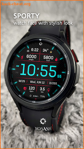 A430 Watch Face - YOSASH screenshot