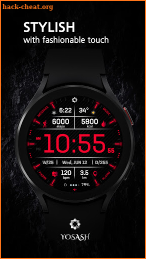 A430 Watch Face - YOSASH screenshot