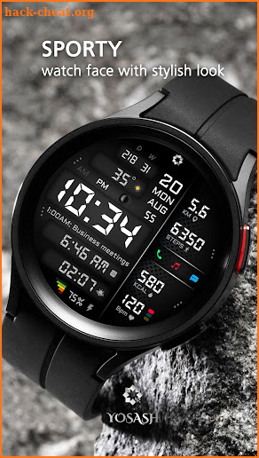 A445 Watch Face - YOSASH screenshot