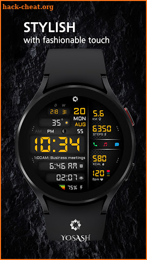 A445 Watch Face - YOSASH screenshot