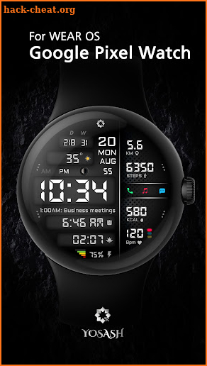 A445 Watch Face - YOSASH screenshot