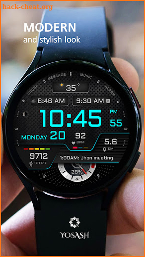 A465 Watch Face - YOSASH screenshot