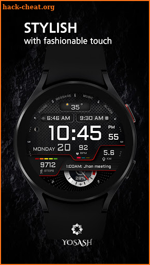 A465 Watch Face - YOSASH screenshot