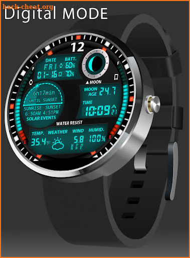 A47 Watch face for Moto 360 screenshot