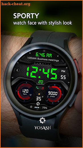 A470 Watch Face - YOSASH screenshot