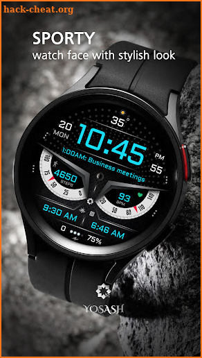 A475 Watch Face - YOSASH screenshot