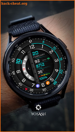 A480 Analog Watch Face screenshot