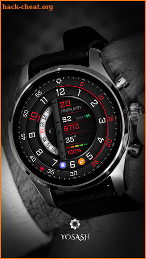 A480 Analog Watch Face screenshot