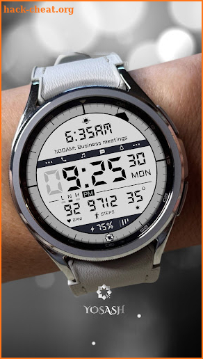 A485 Digital Watch Face screenshot