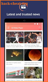 AA Video Player screenshot