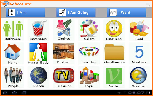 AAC Autism Communicator screenshot