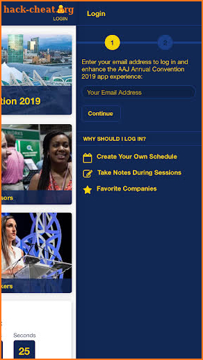 AAJ Annual Convention 2019 screenshot