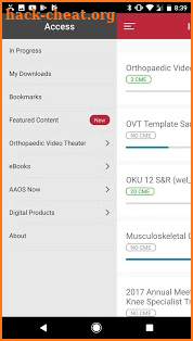 AAOS Access screenshot