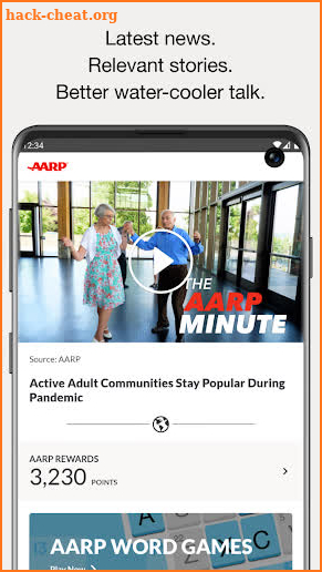 AARP Now screenshot