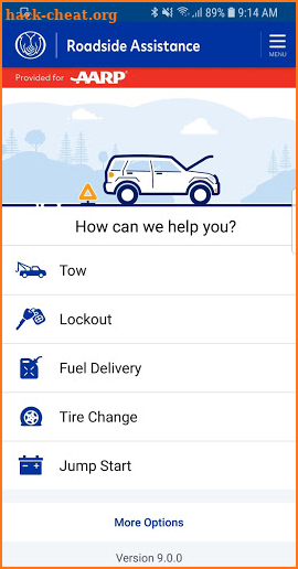 AARP Roadside from Allstate screenshot
