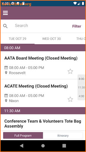 AATA 2019 screenshot