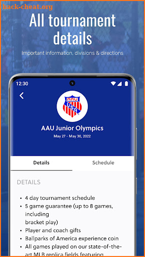 AAU Florida screenshot