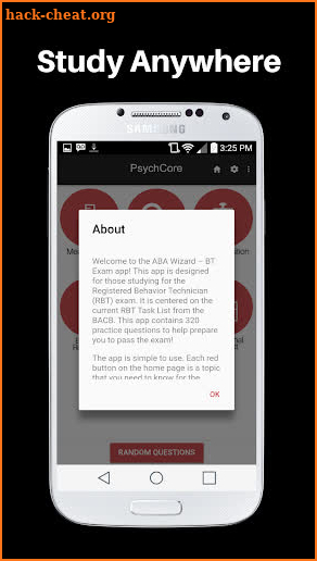ABA Wizard: BT Exam screenshot