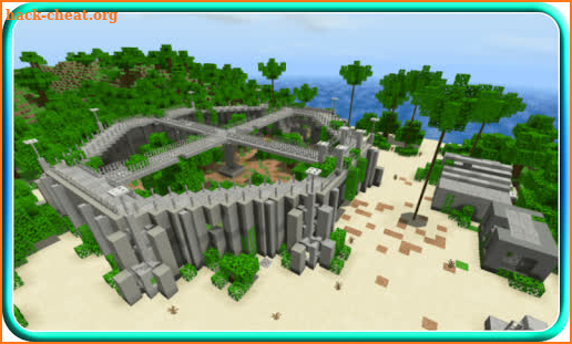 Abandoned Jurassic World Craft Map Minecraft PE screenshot