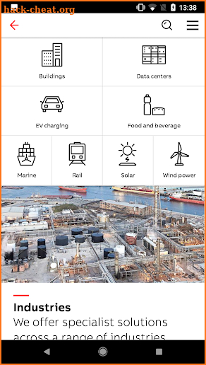 ABB Connect screenshot