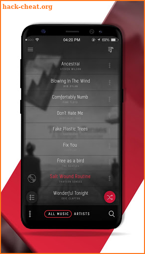 Abbey Music Player screenshot