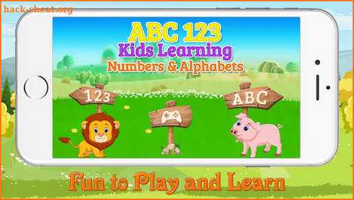 ABC 123 Kids Learning Numbers, Alphabet and Math screenshot