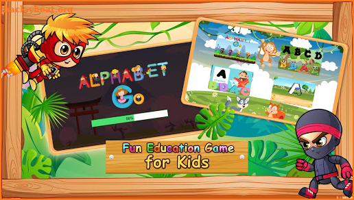 abc alphabet go learning educational for children screenshot