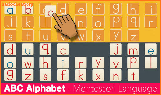 ABC Alphabet -Montessori Language for Preschoolers screenshot