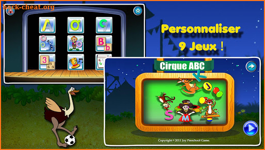 ABC Circus (French) - Joy Preschool Game screenshot