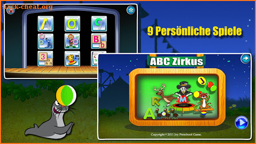 ABC Circus (German) screenshot