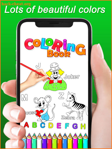 ABC Coloring And Drawing Book screenshot