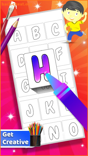 ABC Coloring Book - Kids Alphabet & Number Drawing screenshot